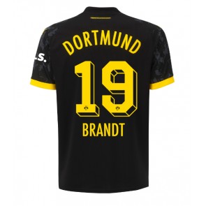 Lacne Muži Futbalové dres Borussia Dortmund Julian Brandt #19 2023-24 Krátky Rukáv - Preč